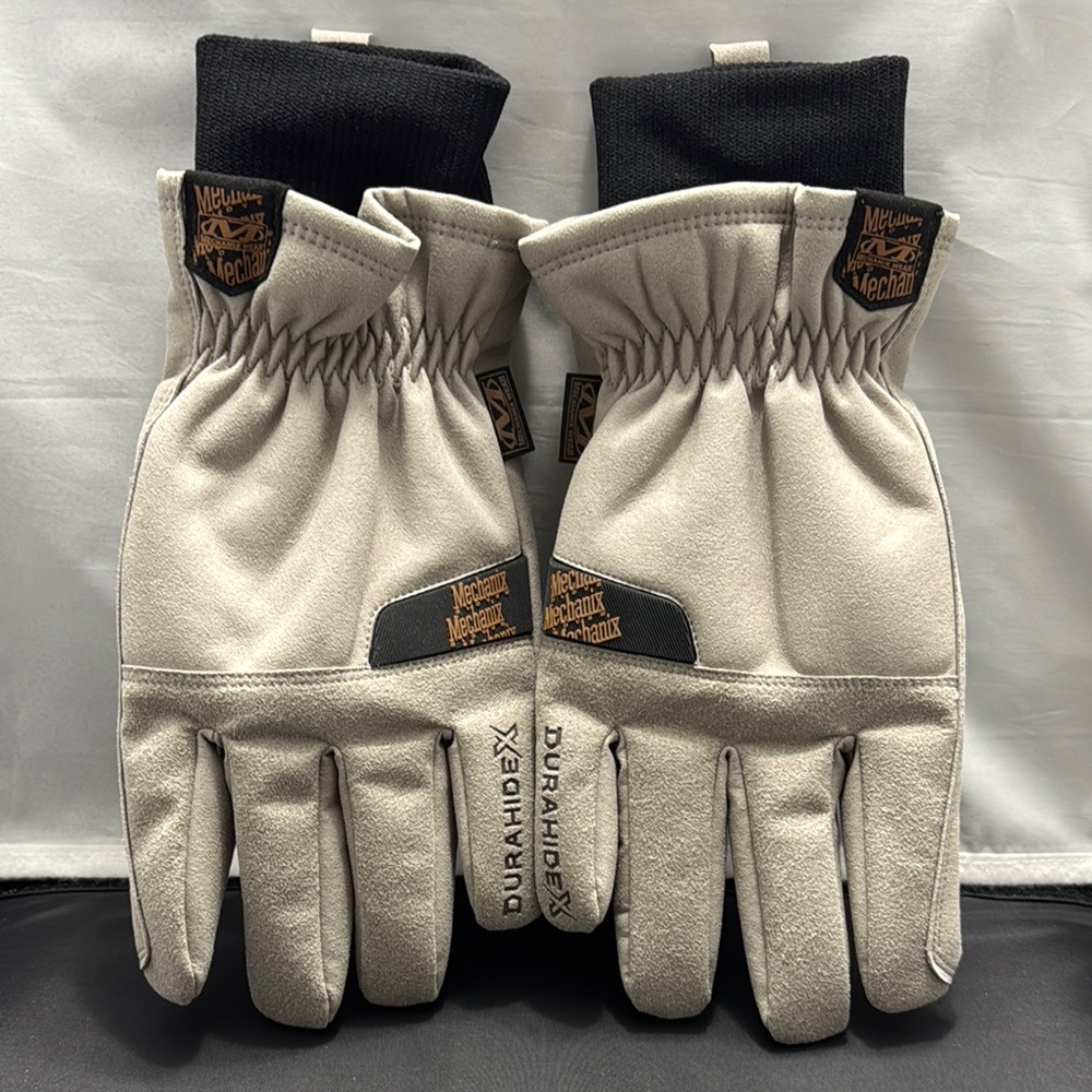 Gray and Black New Mechanix Wear Insulated Gloves Size XL